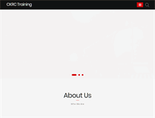 Tablet Screenshot of ckrctraining.co.za